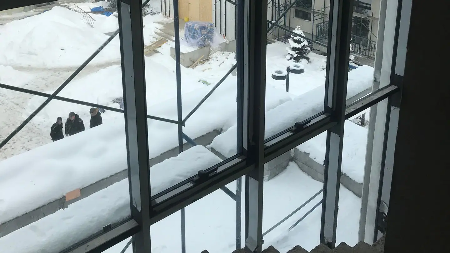 Остекление в два света